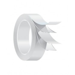 FM 46 Avery Dennison Biadesivo in Schiuma Nero Permanente