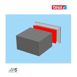 Esempio di applicazione dissipatore calore del biadesivo Tesa 58395