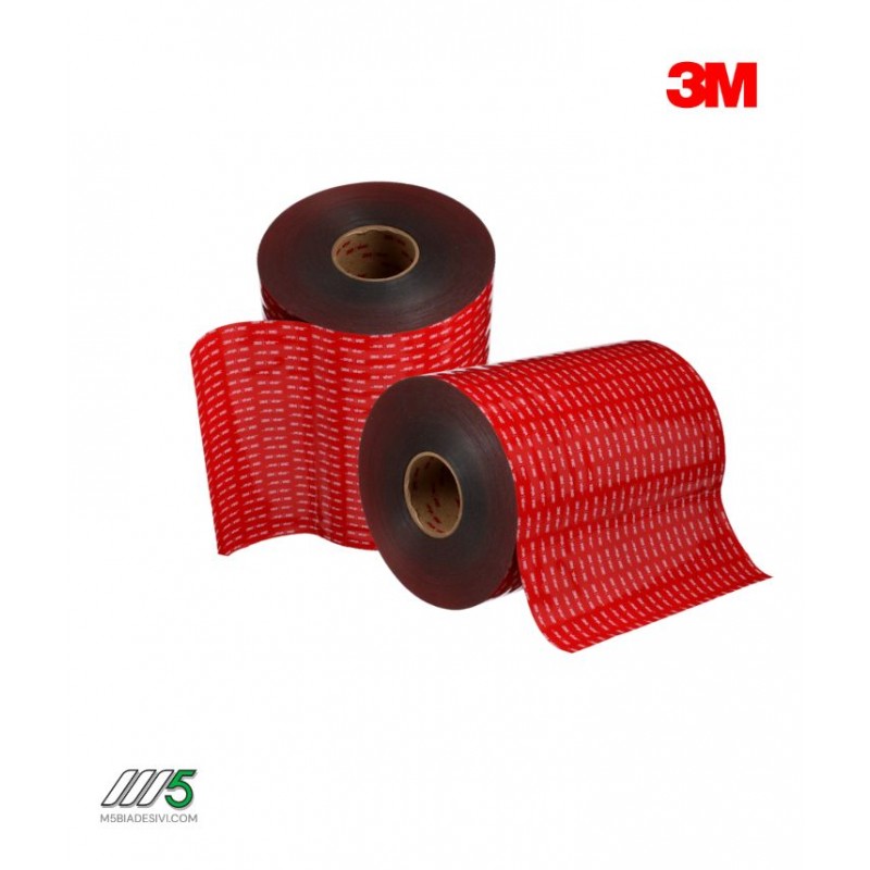 3M VHB LVO-060BF rotoli di nastro biadesivo in massa acrilica nera  spessore 0,6 mm