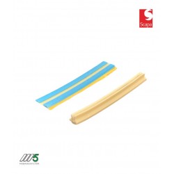 vista del contro-solcatore con biadesivo 4415