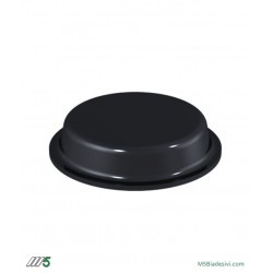 Paracolpo adesivo modello M5.2024, colore nero