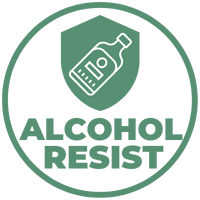 resistente a alcohol